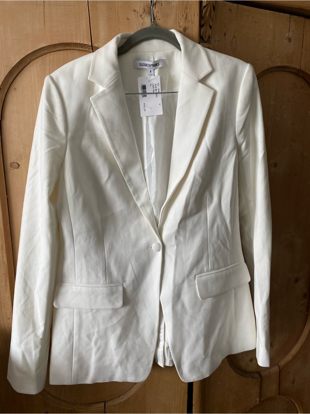 Elizabeth and James Ivory Single-Button Tailored Blazer